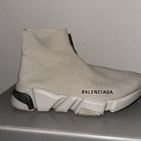 Sped LT Clear Balenciaga Sock Shoe - Picture 3 of 6